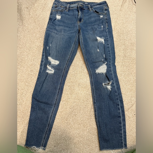 Women’s Old Navy Ripped Skinny Jeans - Picture 1 of 3